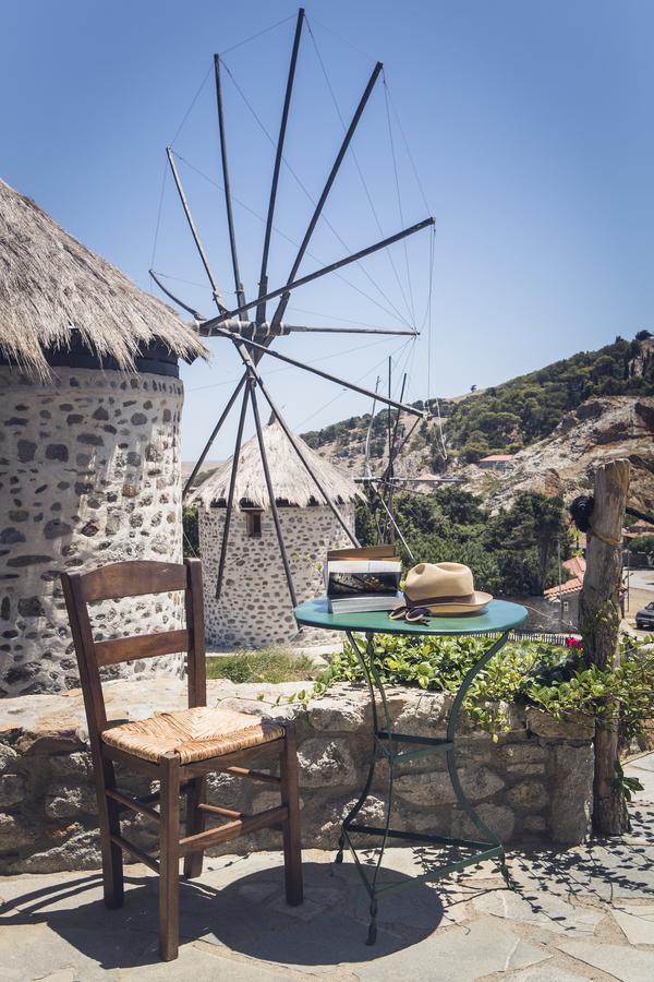 Limnoswindmills Apartment Kontias Bagian luar foto
