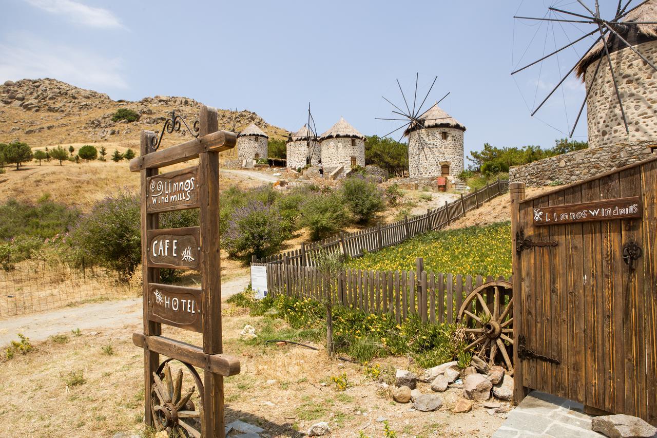 Limnoswindmills Apartment Kontias Bagian luar foto